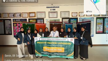 Pelepasan PPL Mahasiswa FDKI di BKKBN Babel di Sambut Hangat