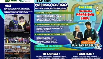 Pendaftaran SPAN-PTKIN 2025 Dibuka, IAIN SAS Bangka Belitung Sediakan 14 Prodi