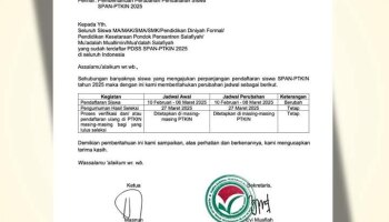 Pendaftaran SPAN PTKIN 2025 Diperpanjang Hingga 8 Maret