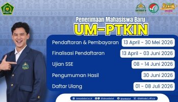 Pendaftaran UM-PTKIN 2026 Resmi Dibuka, IAIN SAS Babel Tawarkan 15 Prodi