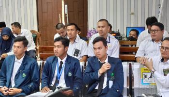 Pengadilan Agama Mentok Gelar Rapat Persiapan Peringatan HUT RI Yang ke-77 serta HUT Mahkamah Agung RI Tahun 2022