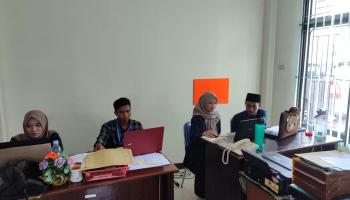 Aktivitas Mingguan Mahasiswa Prodi HKI IAIN SAS Bangka Belitung di Pengadilan Agama Muntok