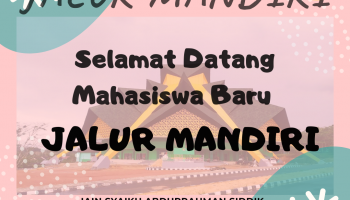 Pengumuman PMB Jalur Mandiri IAIN SAS Babel Tahun 2021