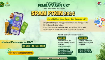 Pengumuman UKT Mahasiswa Baru