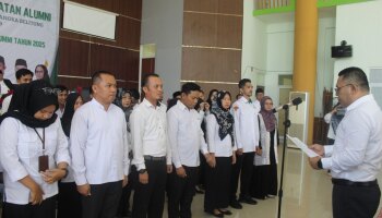 Pengurus Ikatan Alumni IAIN SAS Babel Periode 2025-2029 Resmi Dilantik