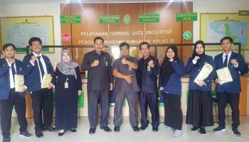 Penjemputan Mahasiswa Praktik Kerja Lapangan IAIN SAS Babel di Pengadilan Agama Sungailiat