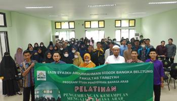 Prodi Pendidikan Bahasa Arab Berkerja sama dengan IMLA Babel Gelar Pelatihan Bahasa Arab