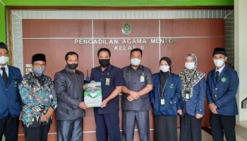 Perdalam Praktik Ilmu Hukum, Mahasiswa Prodi HKI Ikuti PKL di Pengadilan Agama Mentok