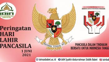 Peringatan Hari Lahir Pancasila Tahun 2021