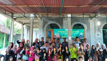 Peringati 1 Muharram, Kelompok 49 Desa Banjaran KKN Melayu Serumpun PTKIN Se-Sumatra Adakan Berbagai Lomba