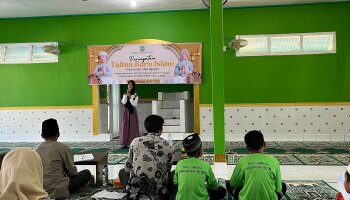 Peringati 1 Muharram, Mahasiswa KKN IAIN SAS Babel Gelar Lomba Perdana Ceramah Agama Di Desa Bentaian Jaya