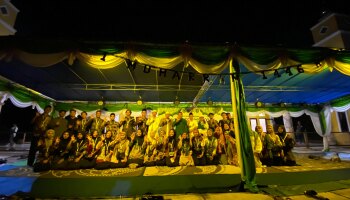 Peringati 1 Muharram Mahasiswa KKN IAIN SAS Babel Gelar Tausiah Agama