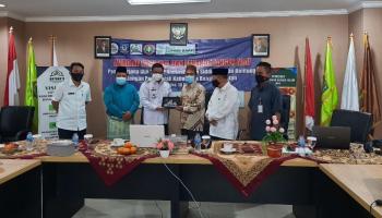 Jalin Kerjasama, Rektor IAIN SAS Babel Tandatangani MoU dengan Pemda Bangka Selatan