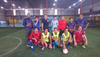 Pertandingan Persahabatan Futsal IAIN SAS Babel FC VS Juragan Madu Bangka FC