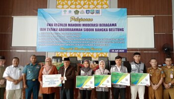 Peserta KKN Reguler Mandiri Moderasi Beragama IAIN SAS Babel Kini Dilindungi BPJS Ketenagakerjaan