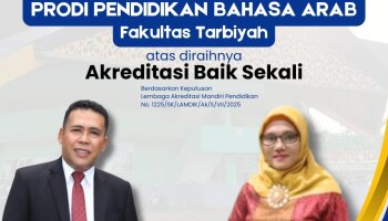Prodi PBA IAIN SAS Babel Raih Akreditasi “Baik Sekali” dari LAMDIK