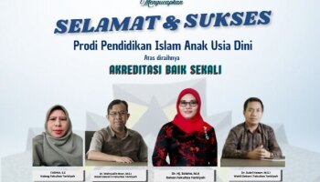 Prodi PIAUD IAIN SAS Babel Raih Akreditasi “Baik Sekali” dari LAMDIK