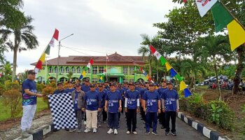 Rangkaian Dies Natalis ke-21 IAIN SAS Bangka Belitung Gelar Jalan Sehat