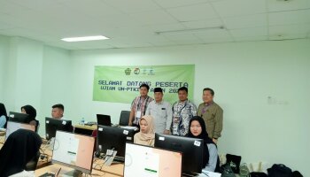 Ratusan Calon Mahasiswa Baru Ikuti Ujian SSE UM-PTKIN di IAIN SAS Babel