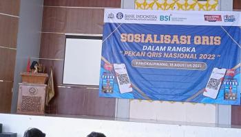 Ratusan Mahasiswa IAIN SAS Bangka Belitung  Ikuti Sosialisasi QRIS