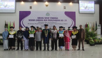 Ratusan Wisudawan Sarjana dan Pascasarjana IAIN SAS Bangka Belitung Diharapkan Bisa Membantu Masyarakat
