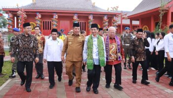 Rektor IAIN SAS Babel Dampingi Menteri Agama dalam Peresmian SETIAKIN