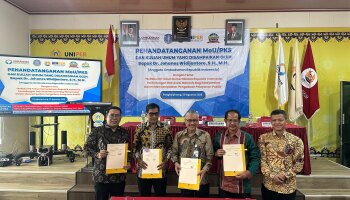 Rektor IAIN SAS Babel dan Dekan FSEI Tanda Tangan MoU dengan Ombudsman RI