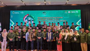 Rektor IAIN SAS Babel Hadiri Halaqah Musyawarah Kerja Nasional dan Pelantikan Pimpinan Pusat ISNU