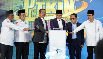 Rektor IAIN SAS Babel Hadiri Launching PMB PTKIN 2026