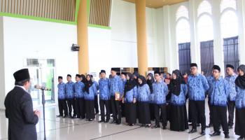 Rektor IAIN SAS BABEL Lantik Sejumlah PNS Baru