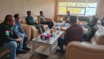 Rektor IAIN SAS Bangka Belitung Terima Kunjungan Direktur Utama Bank Sumsel Babel