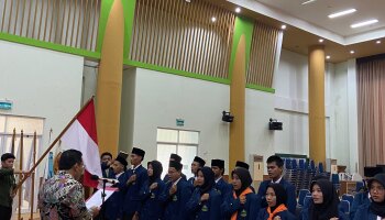 Rektor IAIN SAS Babel Resmi Lantik Pengurus Ormawa Periode 2026