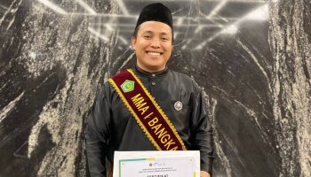 SAFRIL, Dosen KPI IAIN SAS Babel Dikukuhkan Sebagai Moderate Millenial Agent