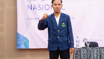 Sandri, Wakil Ketua DEMA IAIN SAS Babel Ikuti DIKLATPIMNAS Kemenag RI Ke-V