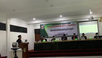 Satu Lagi, Dosen FDKI IAIN SAS Bangka Belitung Sukses Raih Gelar Doktor di PTIQ Jakarta