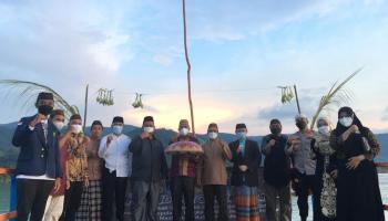 Mahasiswa KKN IAIN SAS Bangka Belitung Sukses Peringati Maulid Nabi Muhammad SAW Di Danau Pading