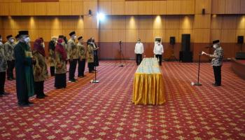 Dua Fungsional Perencana IAIN SAS Bangka Belitung Dilantik oleh Sekjen Kemenag