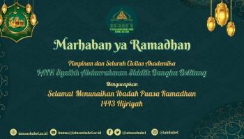 Selama Ramadan 1443 H, IAIN SAS Bangka Belitung Berlakukan Jam Kerja Baru