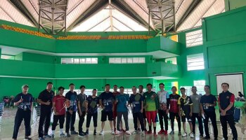 Semarak Dies ke-21 IAIN SAS, Lomba Badminton Pererat Kebersamaan Sivitas Akademika