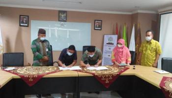 Serah Terima Sementara Gedung Serba Guna (GSG) IAIN SAS Bangka Belitung