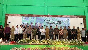 Sivitas Akademika IAIN SAS Bangka Belitung Rayakan Dies Natalis ke-18 dengan Ngangung Bersama