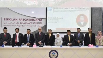 Teliti Asal Usul Anak akibat perkawinan siri, Darmiko Suhendra Raih Doktor di SPs UIN Jakarta