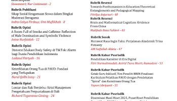 Terbit di Majalah Pusat Riset Pendidikan BRIN, Resensi Dosen IAIN Bangka Belitung Angkat Kajian Kognisi Matematika
