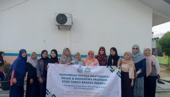Tim Dosen dan Mahasiswa Tadris Bahasa Inggris IAIN SAS Babel Gelar PKM di SDN 40 Pangkalpinang