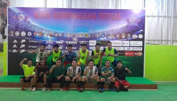 Tim Futsal Dosen IAIN SAS Babel Jalin Laga Persahabatan dengan Tim Futsal Arsari Group.Fc