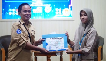 Lomba Karya Tulis Ilmiah Nasional Di UBB, Tim Mahasiswa Prodi Psikologi Islam IAIN SAS Babel Raih Juara III