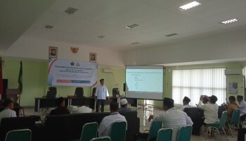 Tim PKM Dosen IAIN SAS Babel adakan Pelatihan Ilmu Falak Dasar dan Metode Pengukuran Arah Kiblat di Belitung