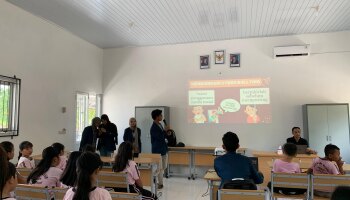 Tingkatkan Edukasi Stop-Bullying, KKN IAIN SAS Babel Kelompok 21 Gelar Sosialisasi di SD Kasih Trubus