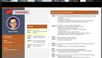 ‎TIPD IAIN SAS Bangka Belitung Gelar Webinar IT Master Plan Awarness