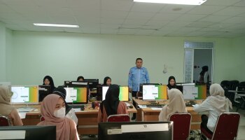 Ujian SSE UM - PTKIN Hari Pertama di IAIN SAS Bangka Belitung Berjalan Lancar